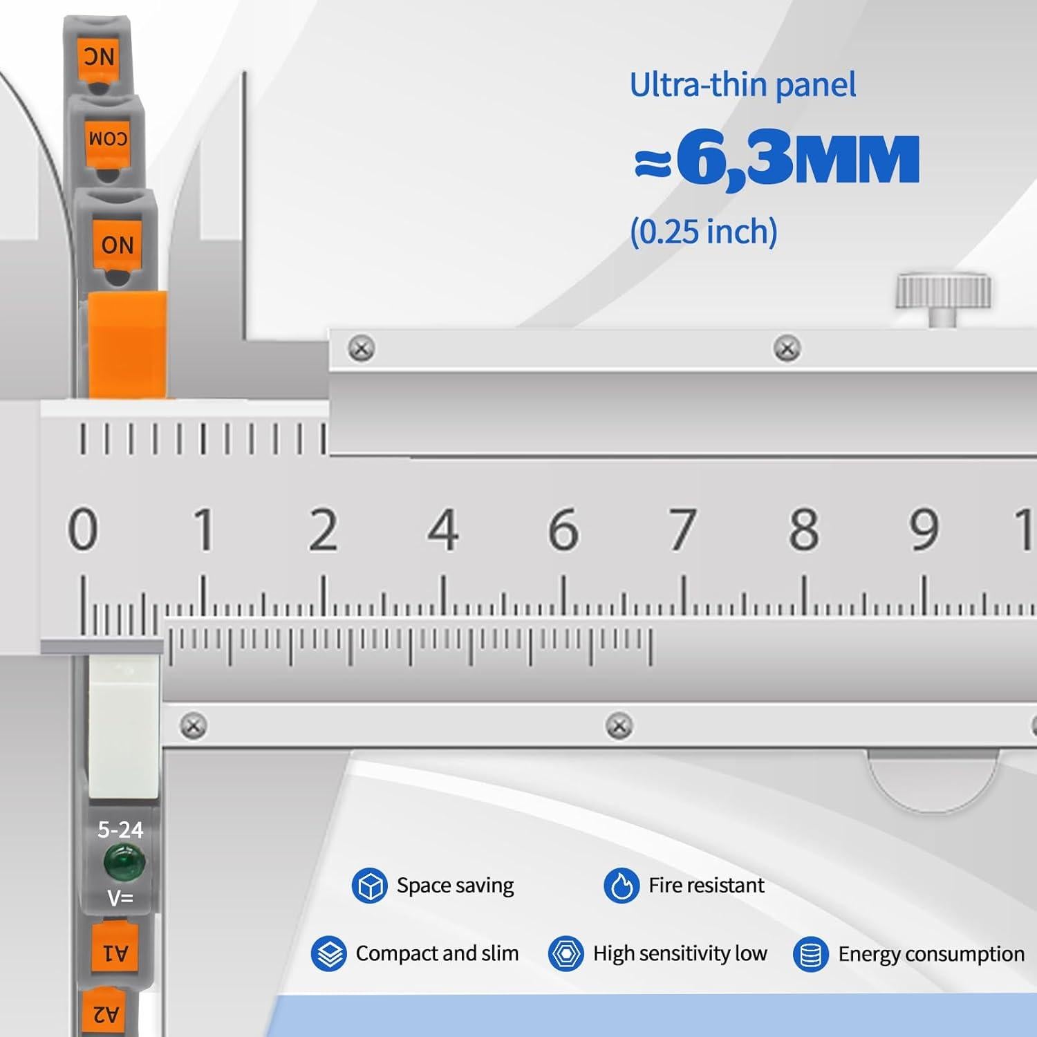 Relés Electromagnéticos 24V Releywell HF41F 10pcs 6A
