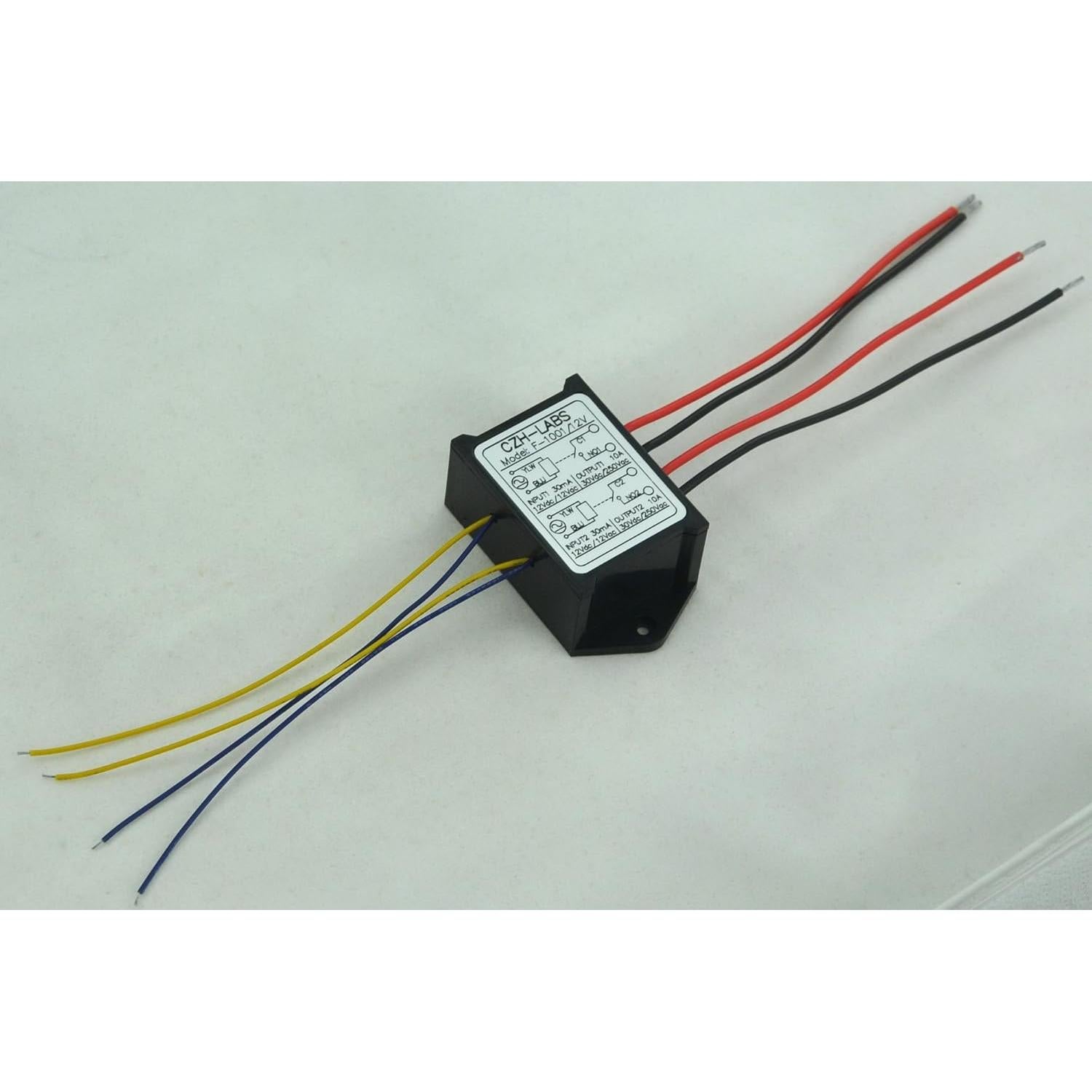 Módulo Relé Doble SPST-NO 10A CZH-LABS 12V