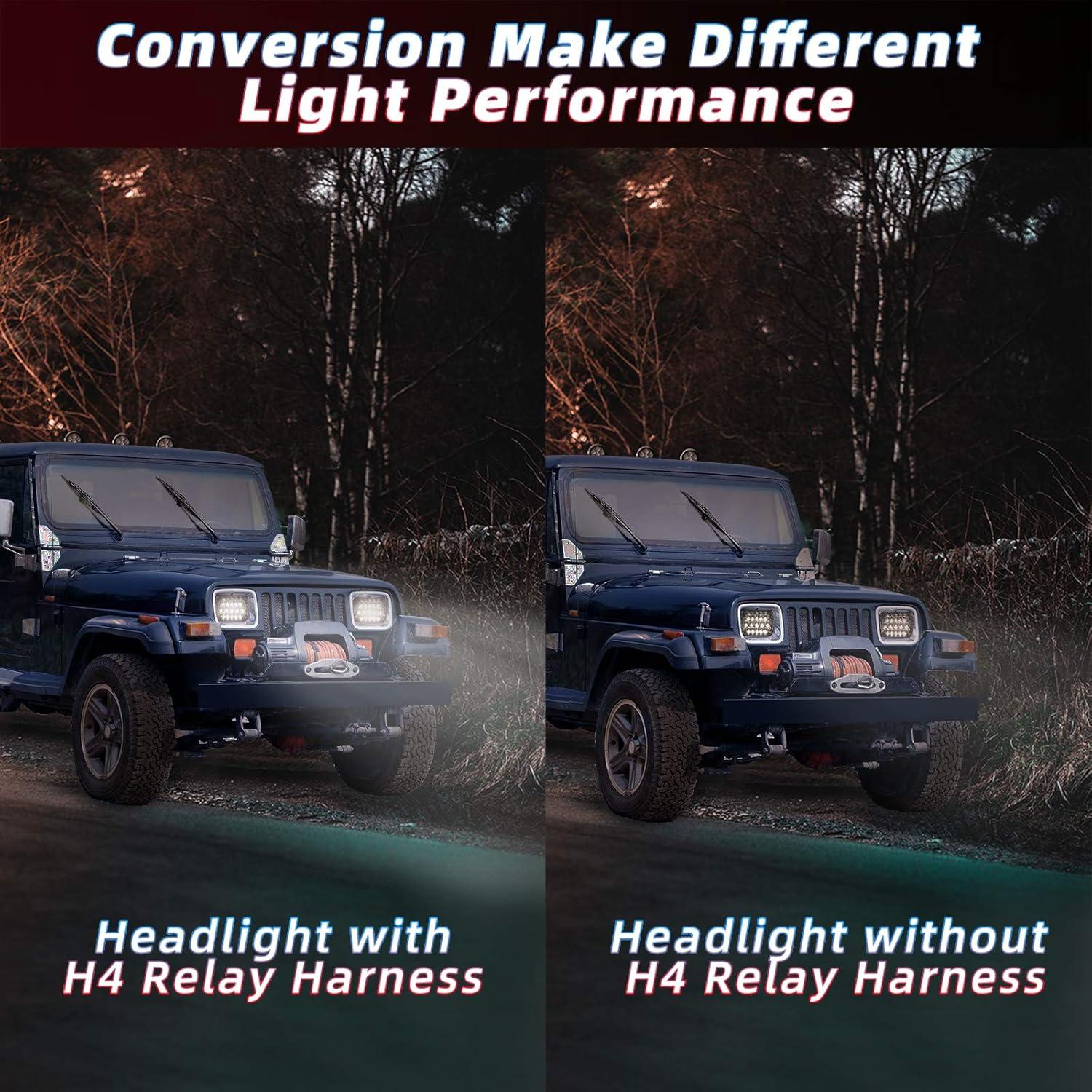 Arnés de Relé H4 RENMAII-LIGHT para Faros LED Toyota Tacoma