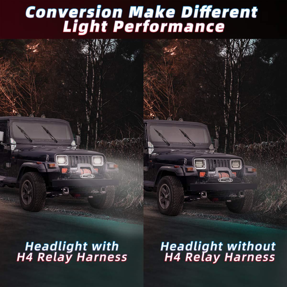 Arnés de Relé H4 RENMAII-LIGHT para Faros LED Toyota Tacoma