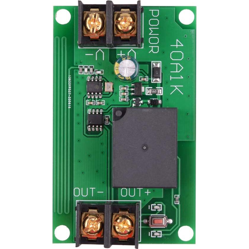 Relé Inalámbrico DC 12V 40A Fushionsea con Control Remoto