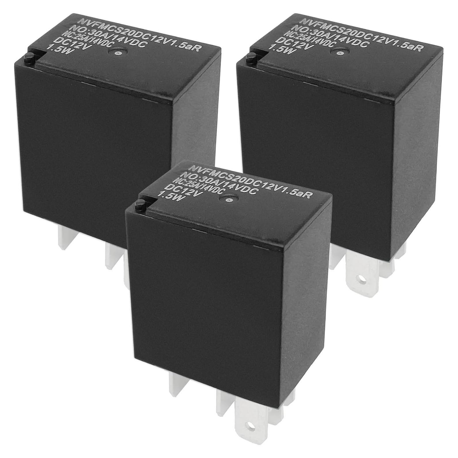 Paquete de 3 Relés SPDT Sonzrod 12VDC 1.5A para GM HVAC