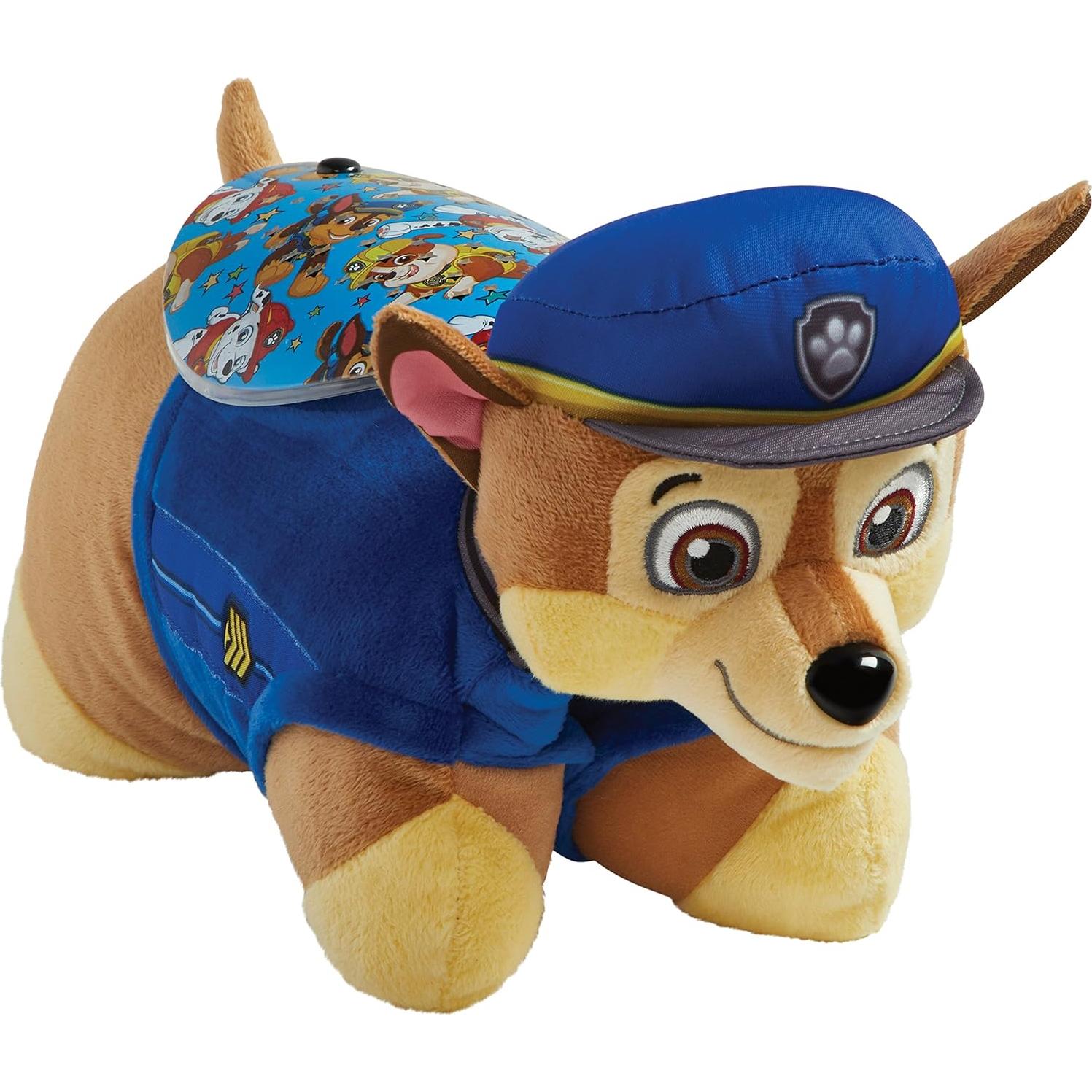 Peluche Pillow Pets Chase Patrulla Canina con Luz Nocturna