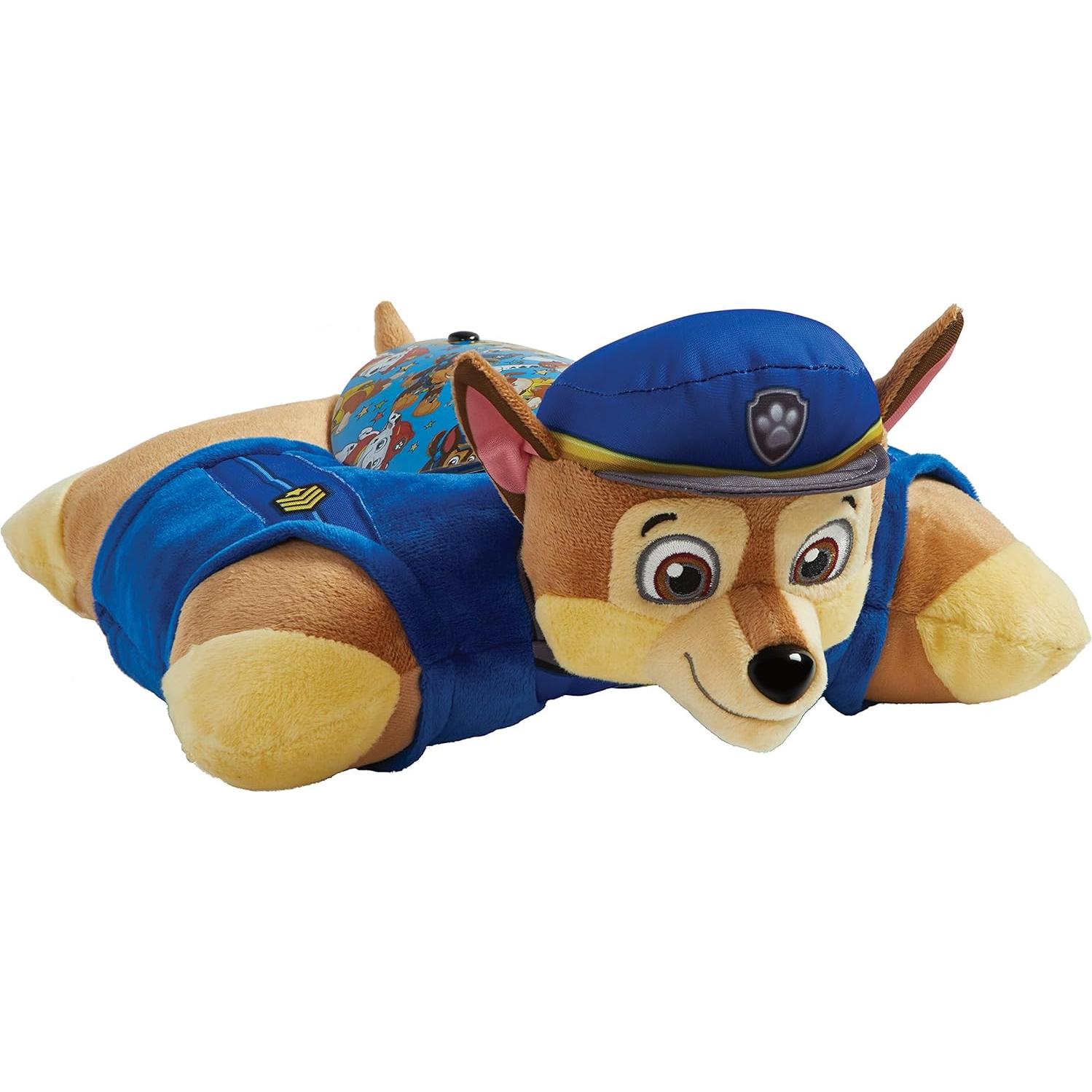 Peluche Pillow Pets Chase Patrulla Canina con Luz Nocturna