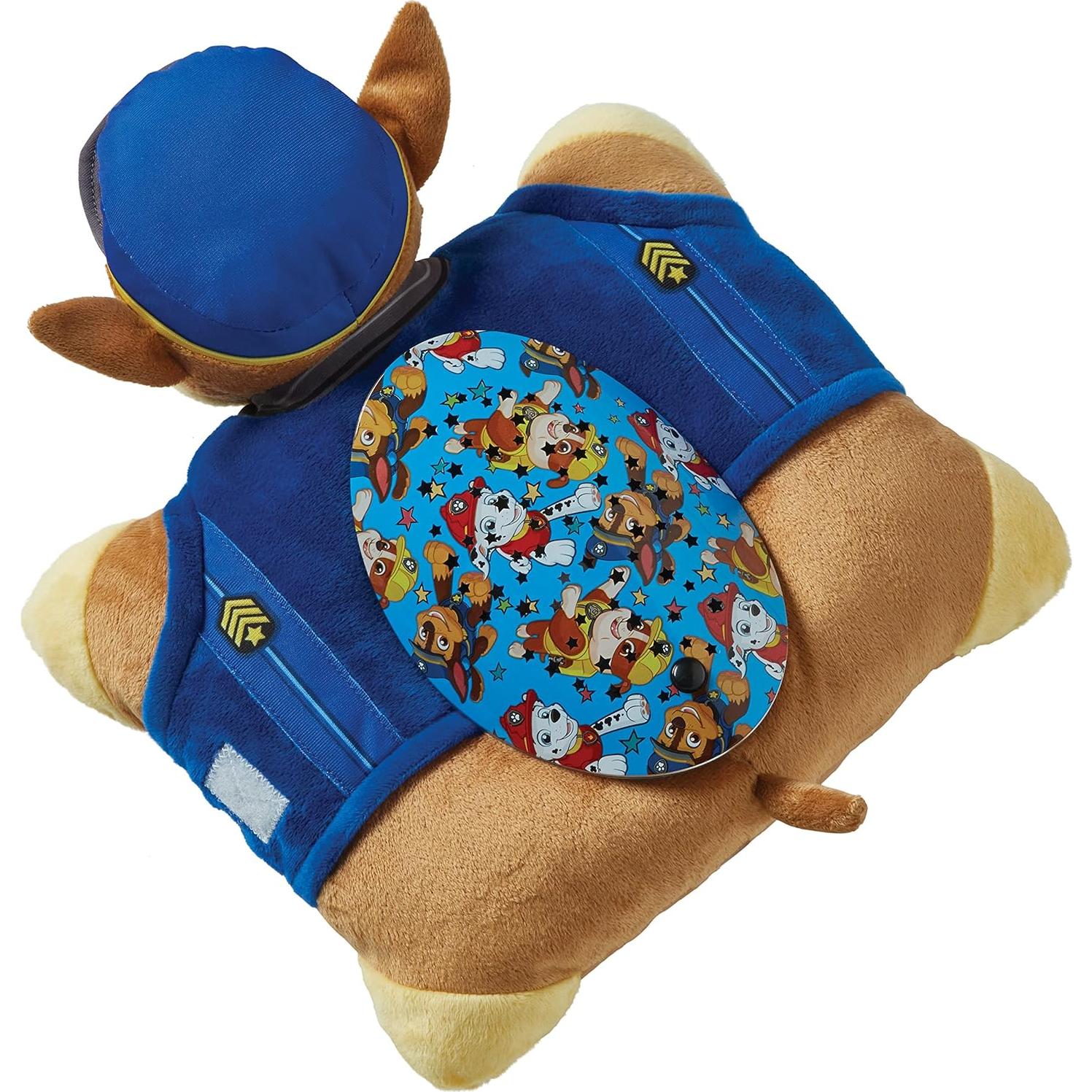 Peluche Pillow Pets Chase Patrulla Canina con Luz Nocturna