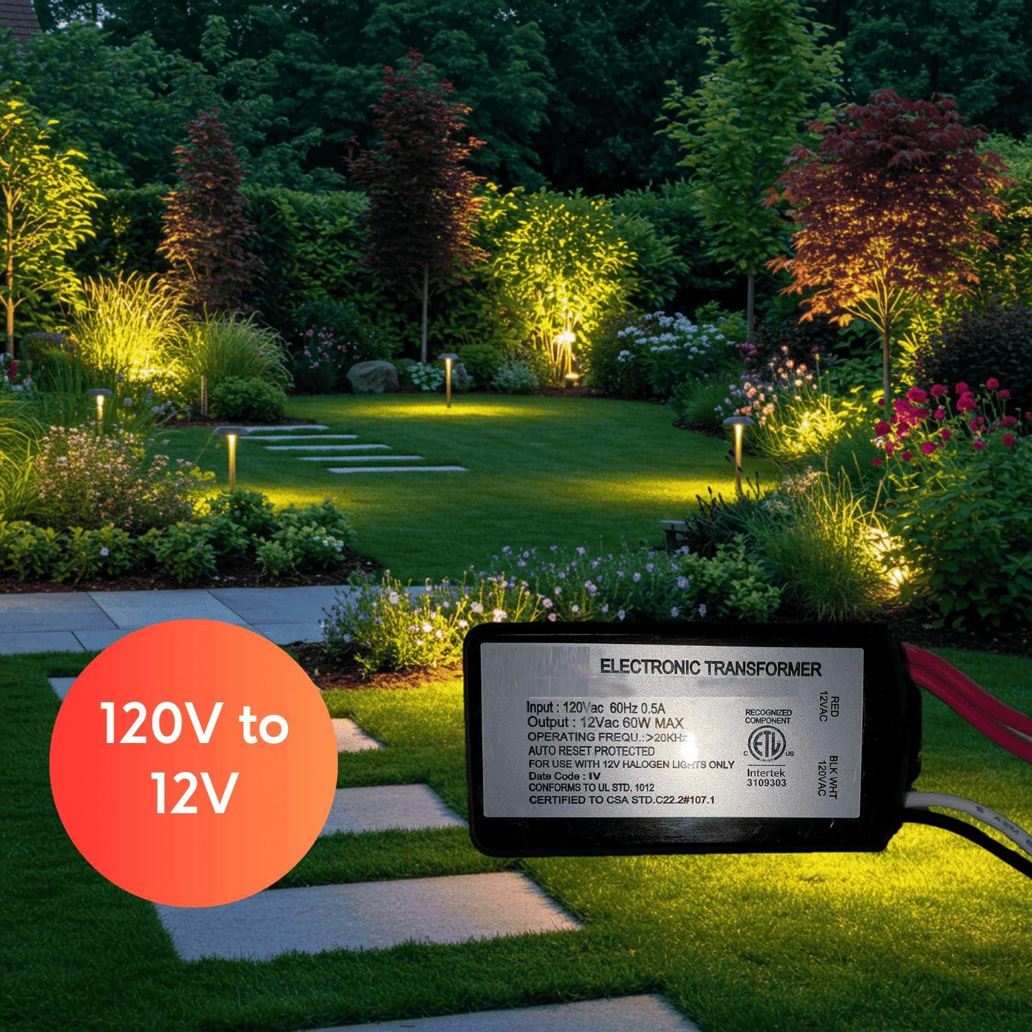 Transformador Electrónico Ironsmith 60W 12V Reinicio Automático