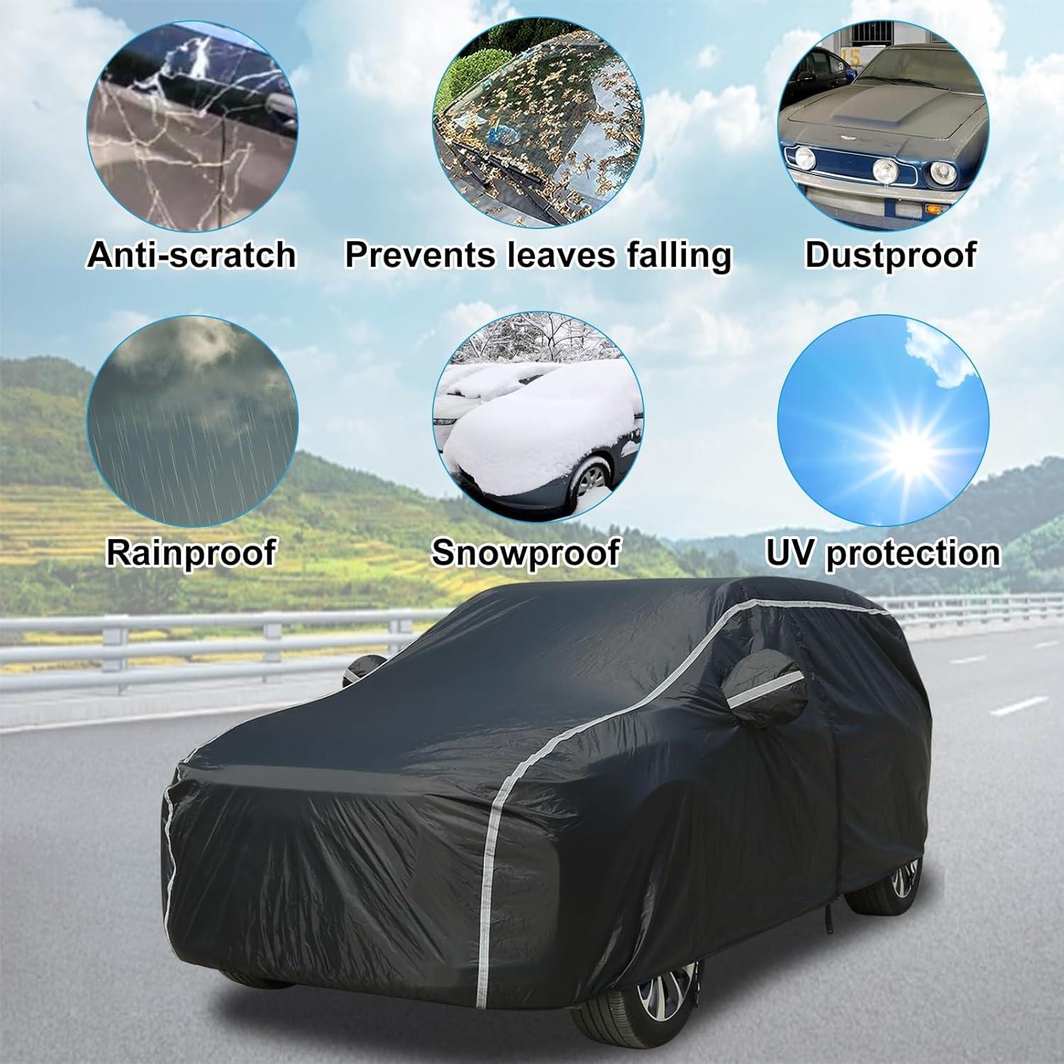 Funda de Coche Impermeable Coverado 190T SUV Ajuste Universal