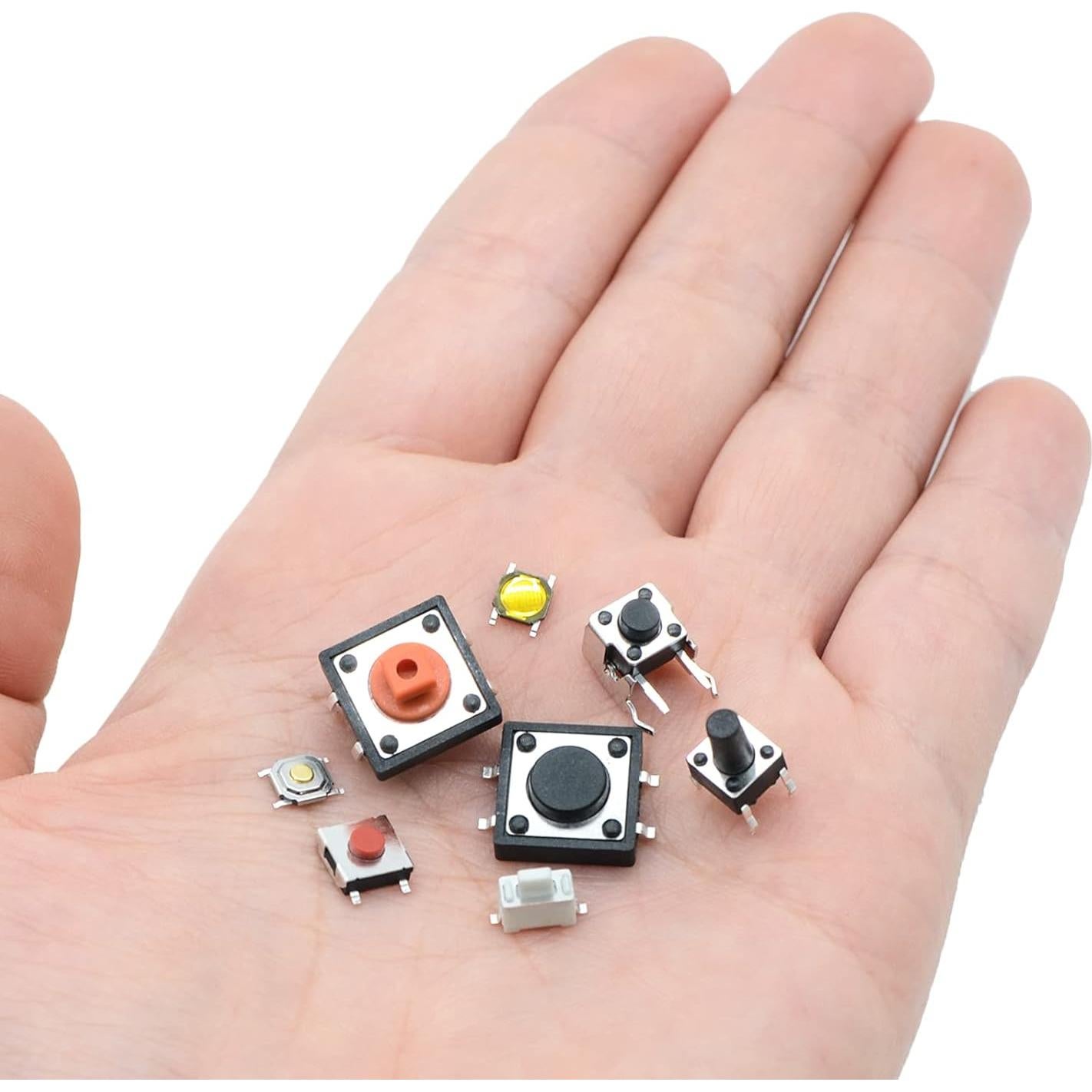 Kit de 240 Interruptores Táctiles QTEATAK JF-0004-02