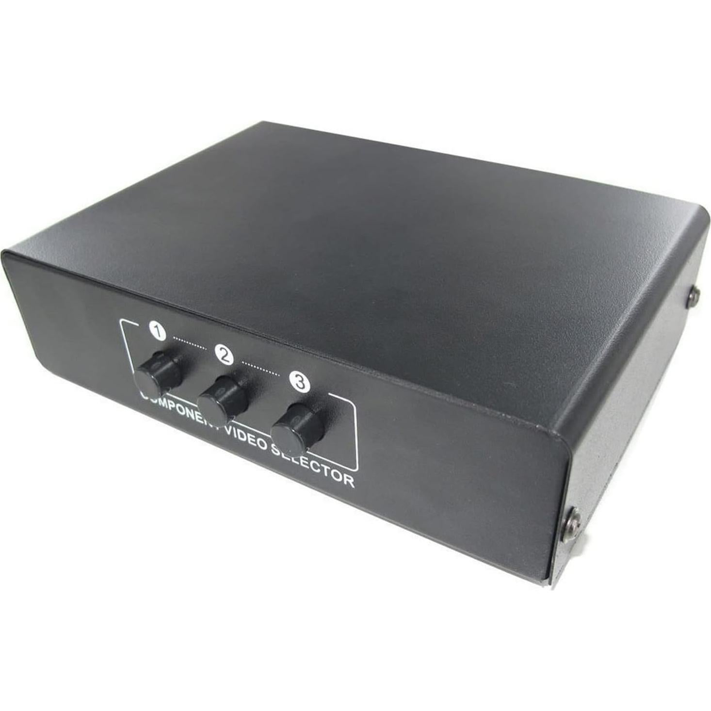 Interruptor AV 3 en 1 Linkstyle para Xbox 360, Wii, PS3