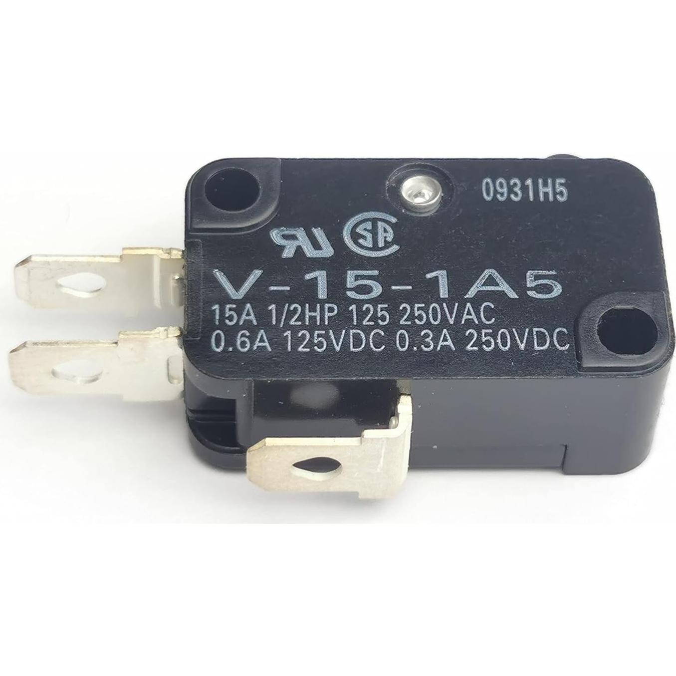 Interruptor Micro Omron V-15-1A5 SPDT 15A 250V