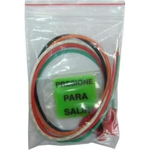 Botón de salida Visionis VIS-7000 verde acero inoxidable LED