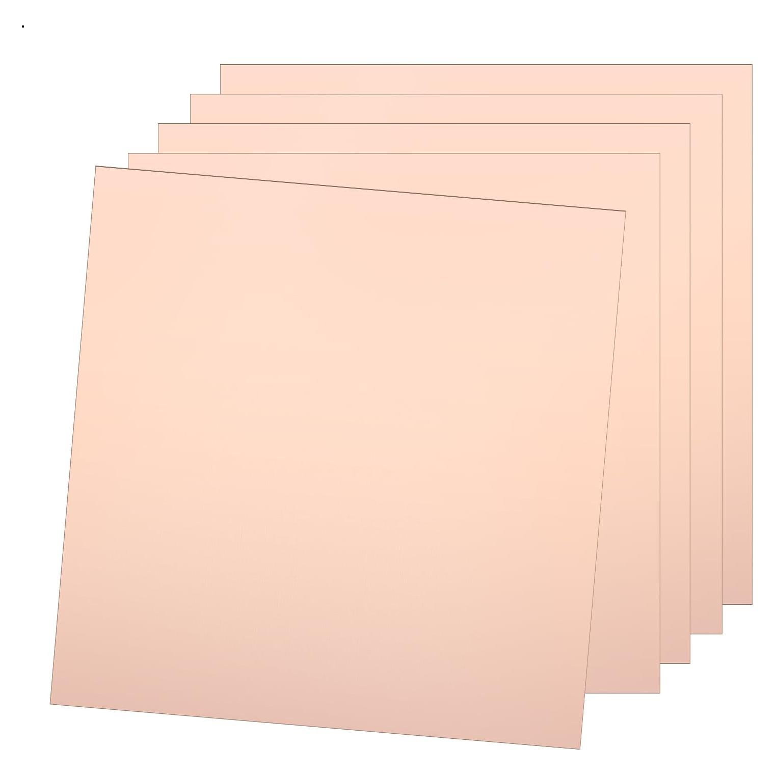 5 Placas PCB de Cobre FR4 200x200mm 1.5mm para Prototipado