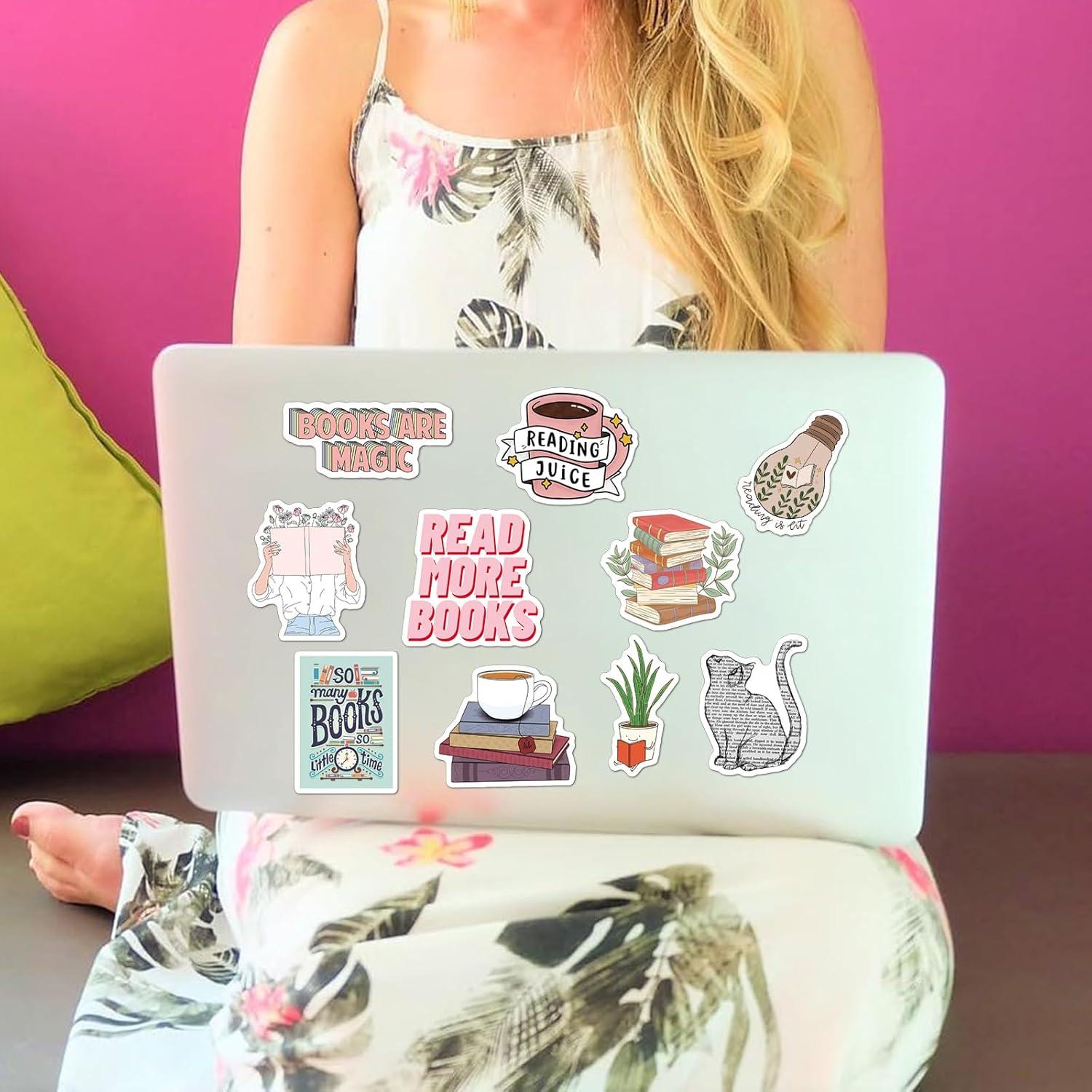 50 Stickers Gowjaw para Kindle y Laptop, Impermeables