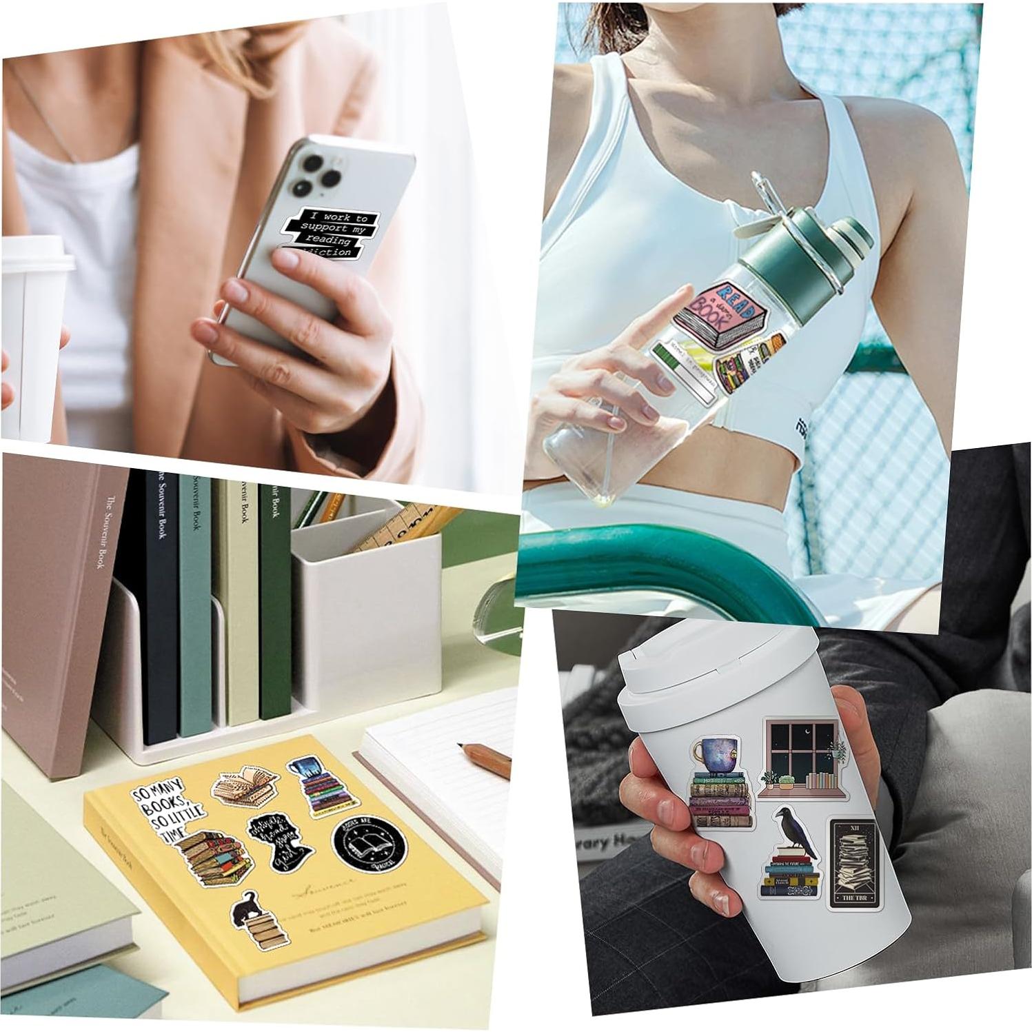 50 Stickers Gowjaw para Kindle y Laptop, Impermeables