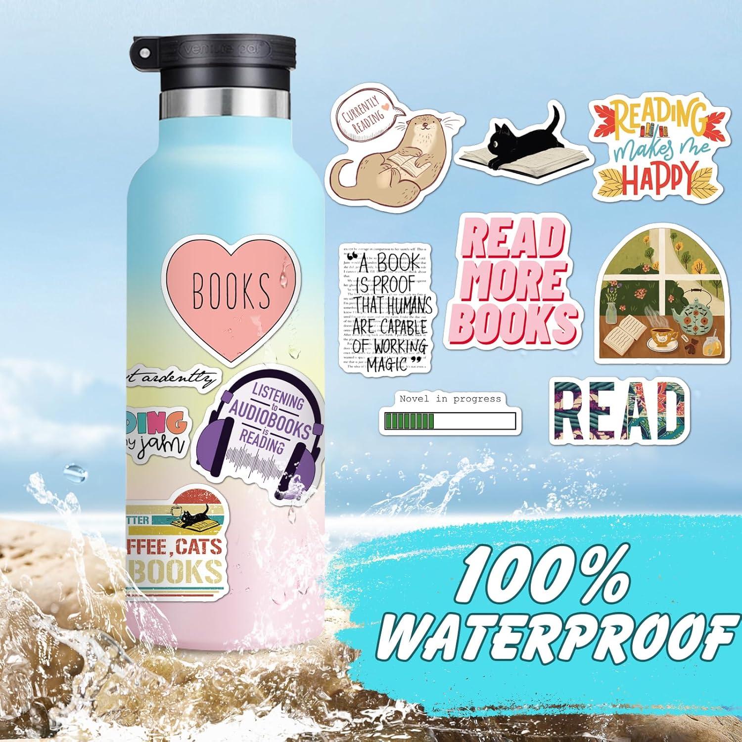 50 Stickers Gowjaw para Kindle y Laptop, Impermeables