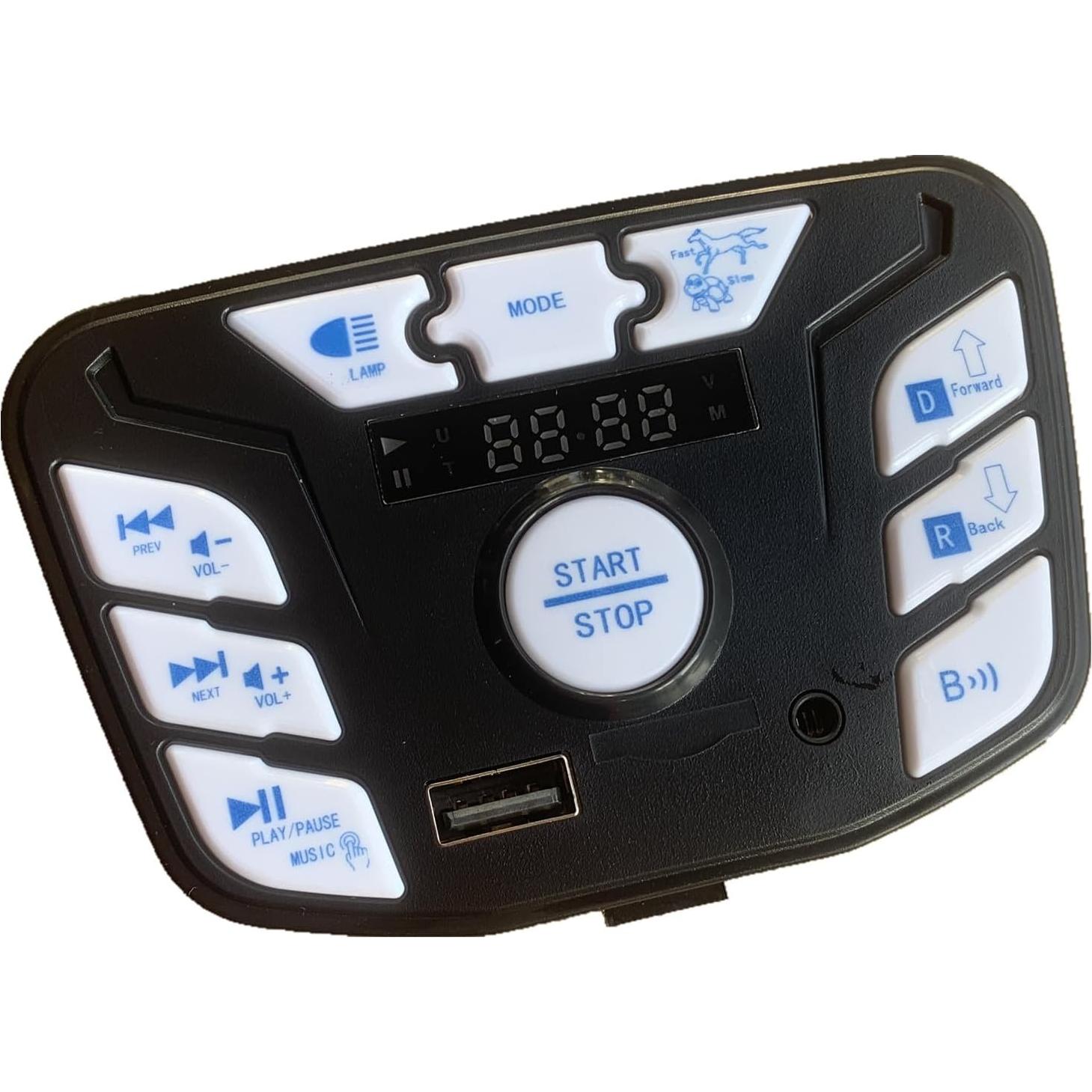 Panel Central PCB JR1927M-24V para Coche Eléctrico Infantil