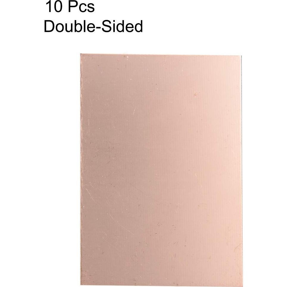 Placa de Circuito PCB Doble Cara uxcell 100x70mm 1.5mm 10pcs