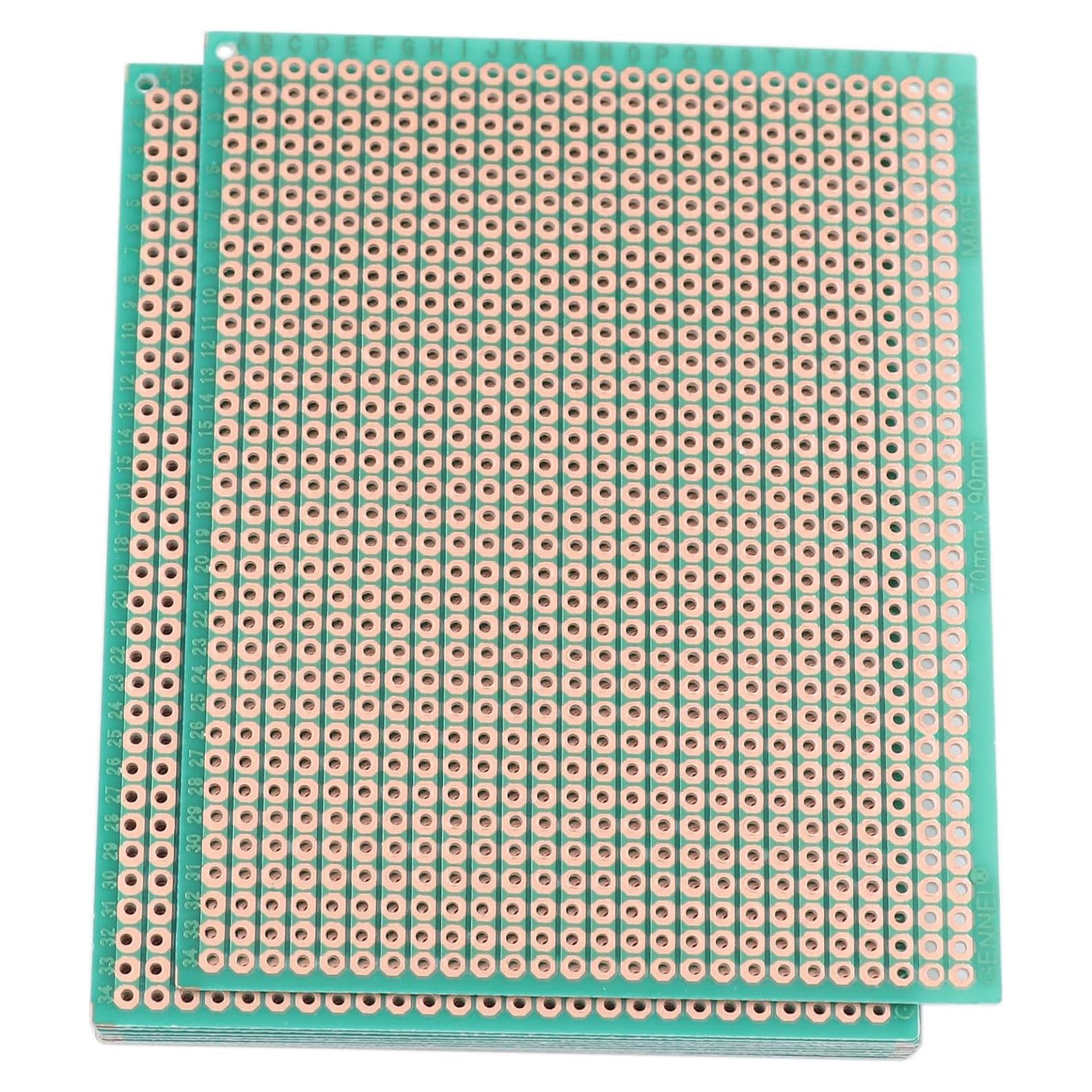 Tablero PCB de Fibra de Vidrio Gennel 70x90mm 884 Agujeros