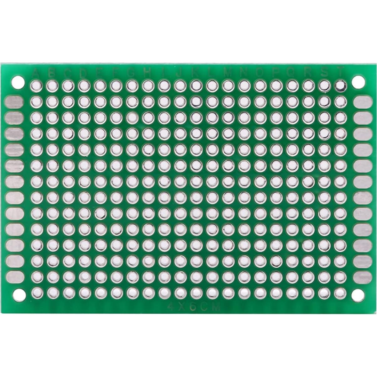 10 Placas PCB Doble Lado 4 x 6 cm Eujgoov Prototipado DIY