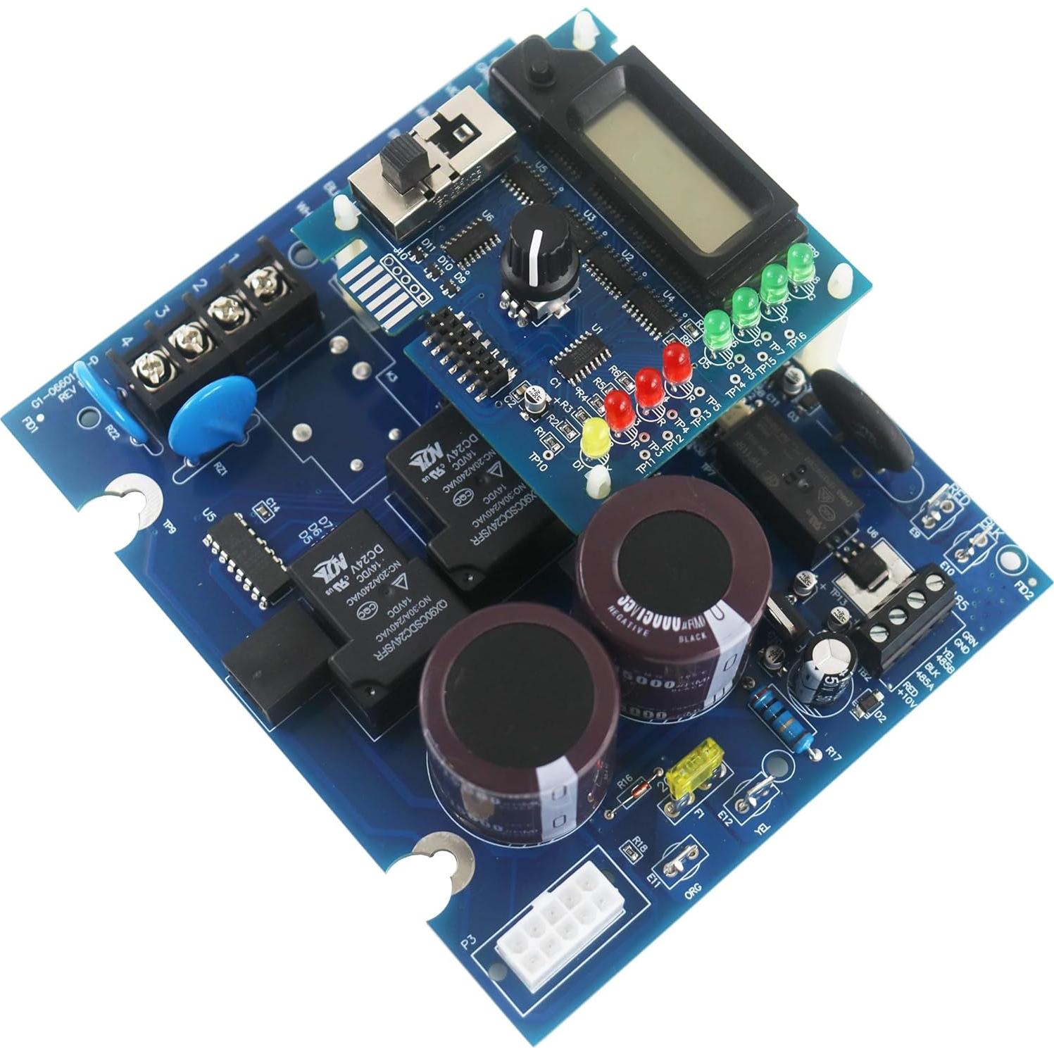 Placa Circuito Principal y Pantalla GLX-PCB para Cloradores Hayward