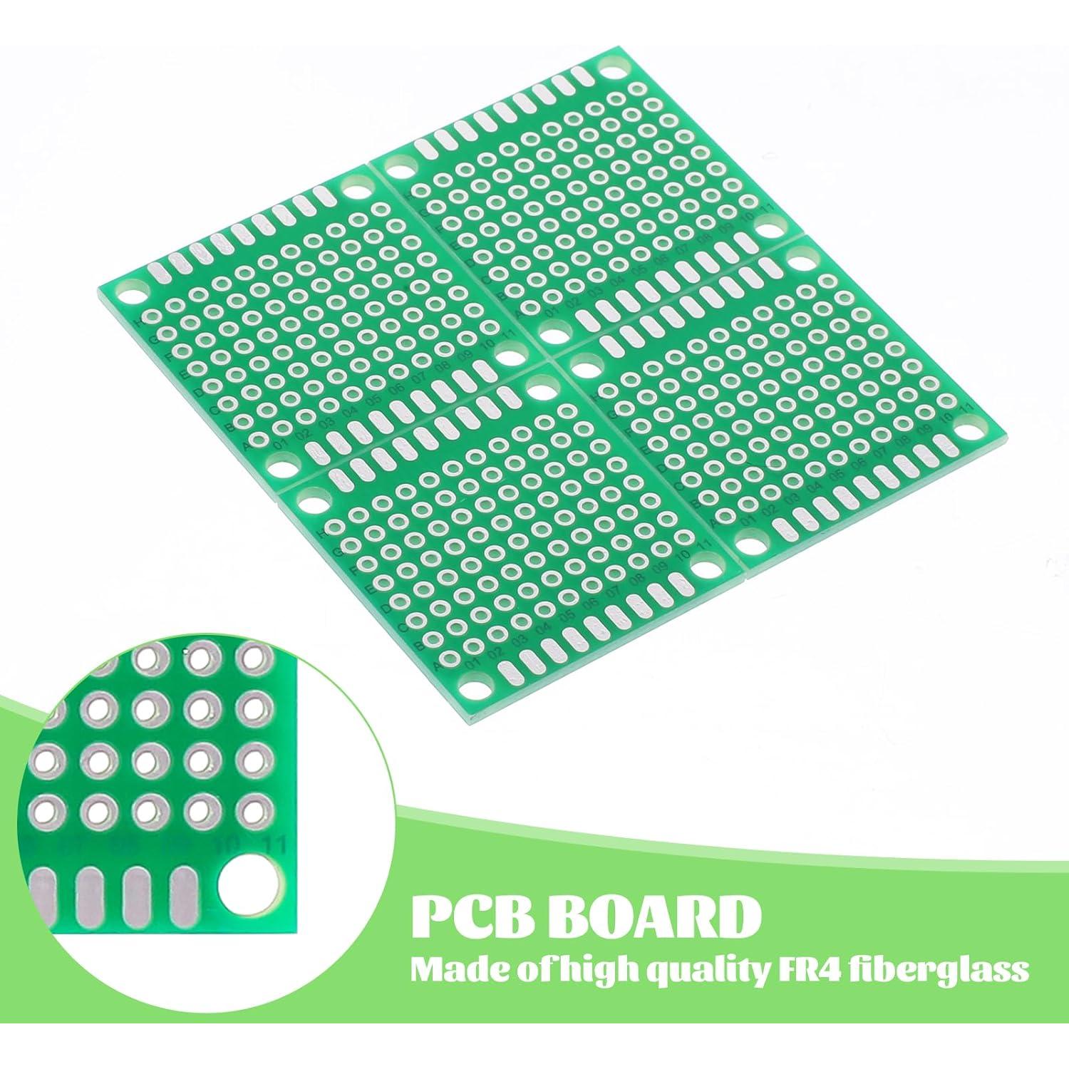 Placas de Circuito Soldables Bruislard 24 Piezas 3x3 cm