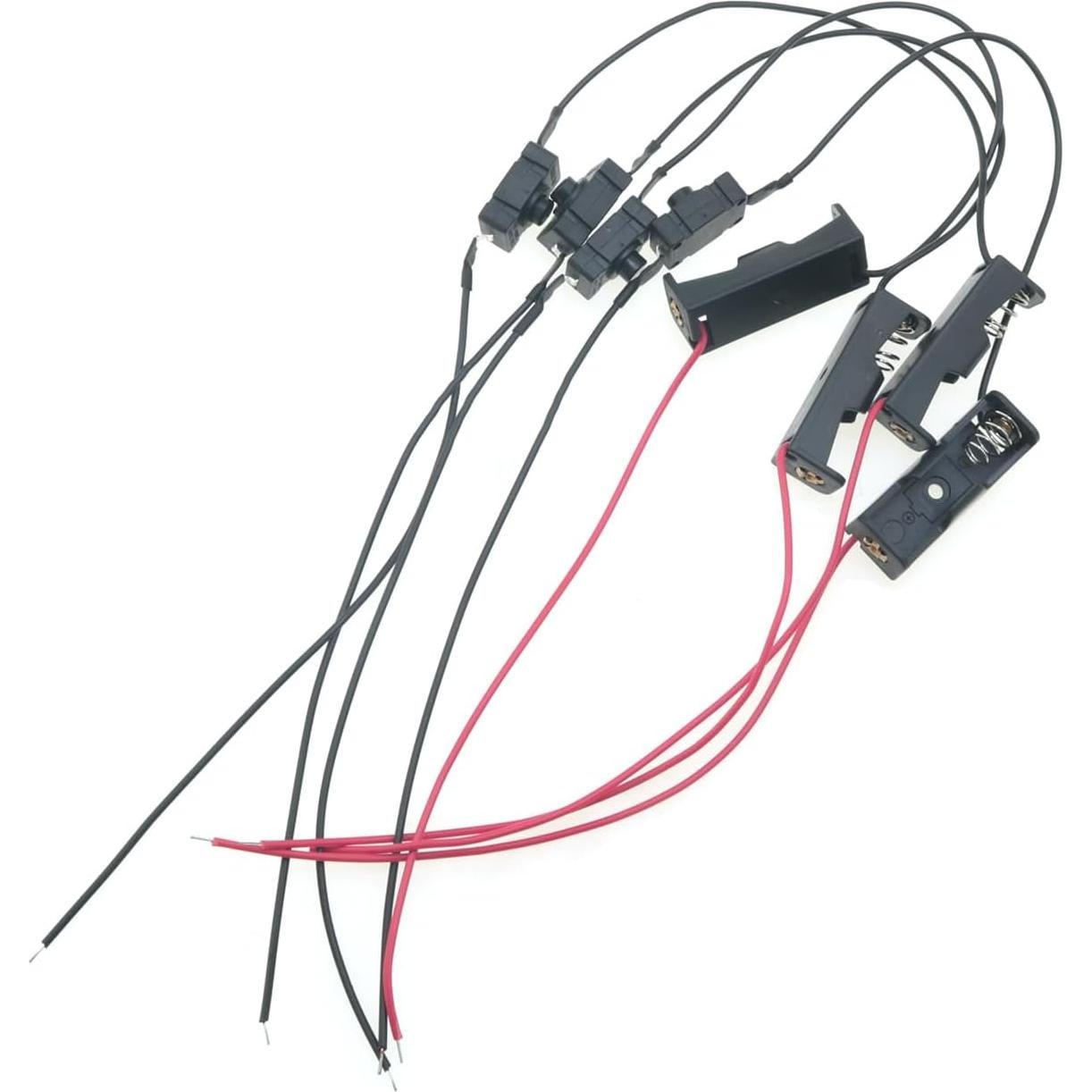 Soporte de Batería 12V 23A FMHXG con Interruptor - 4 Piezas