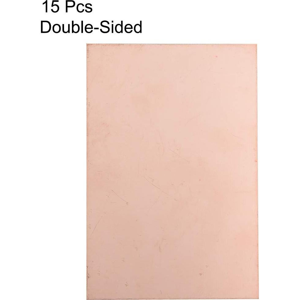 Placa de Circuito PCB Doble Cara uxcell 150x100mm 1.5mm 15pcs