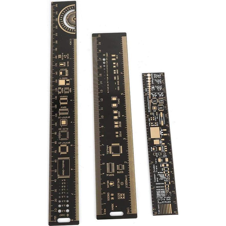 Regla Multifuncional Yanmis 15/20/25cm para PCB Electrónica
