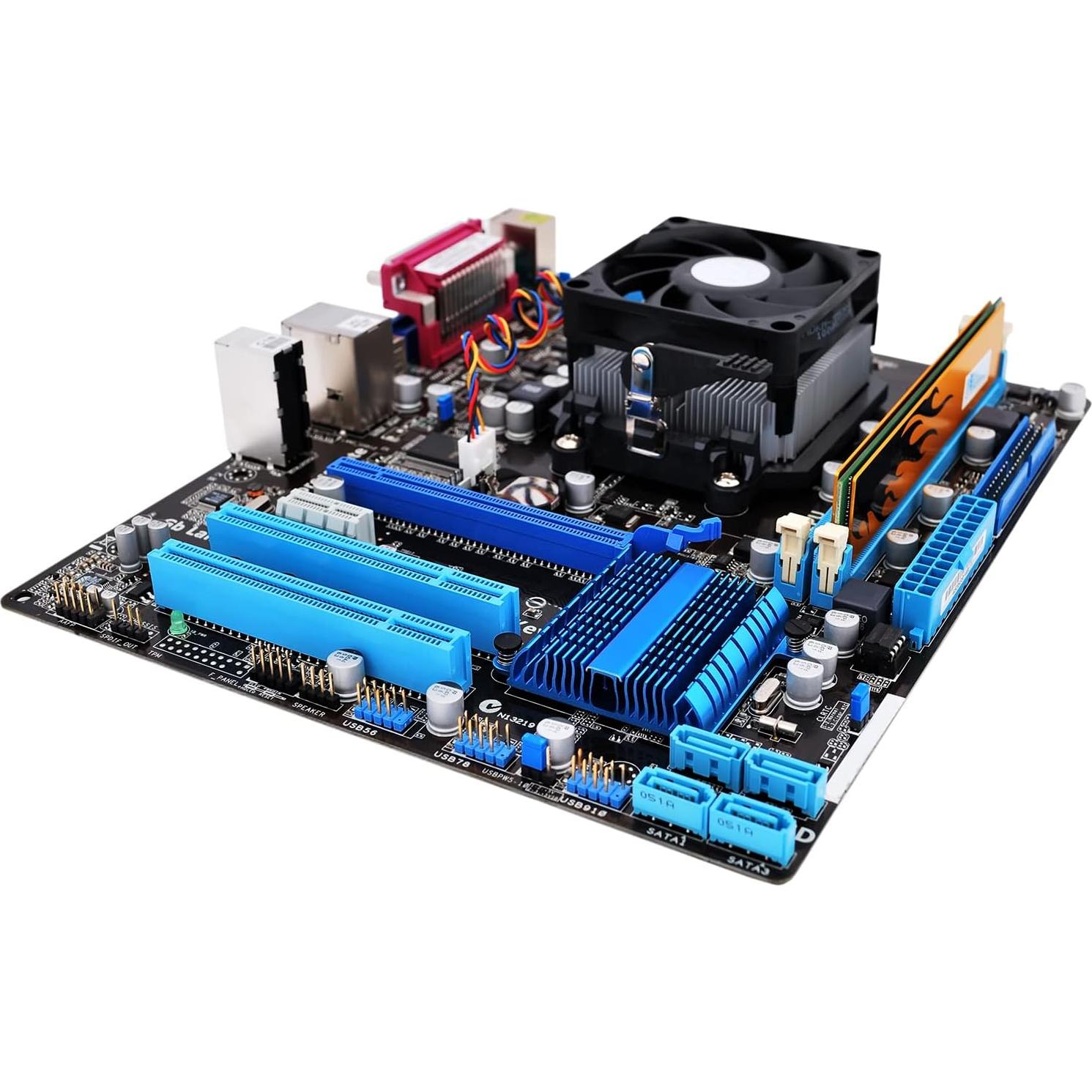 Conector de borde de tarjeta MECCANIXITY 12 Pines 3.96mm Azul - Paquete de 2