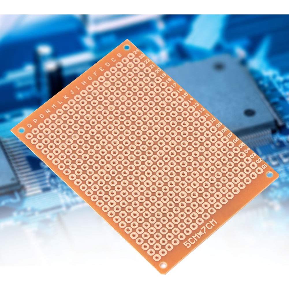 10 Protoboards 5x7cm Baquelita Tomotato para Proyectos DIY