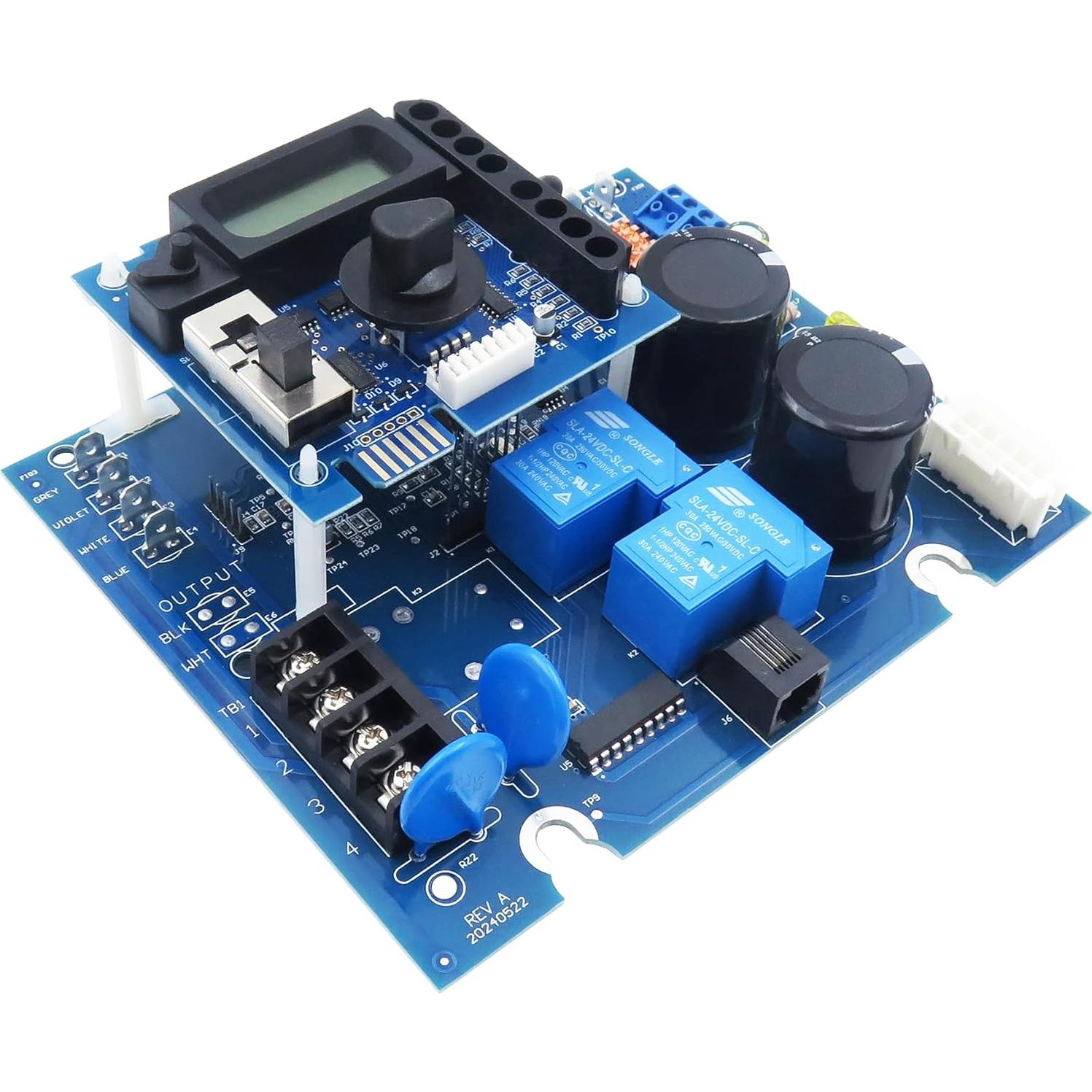 Placa Circuito Principal y Pantalla GLX-PCB-RITE/DSP para Hayward