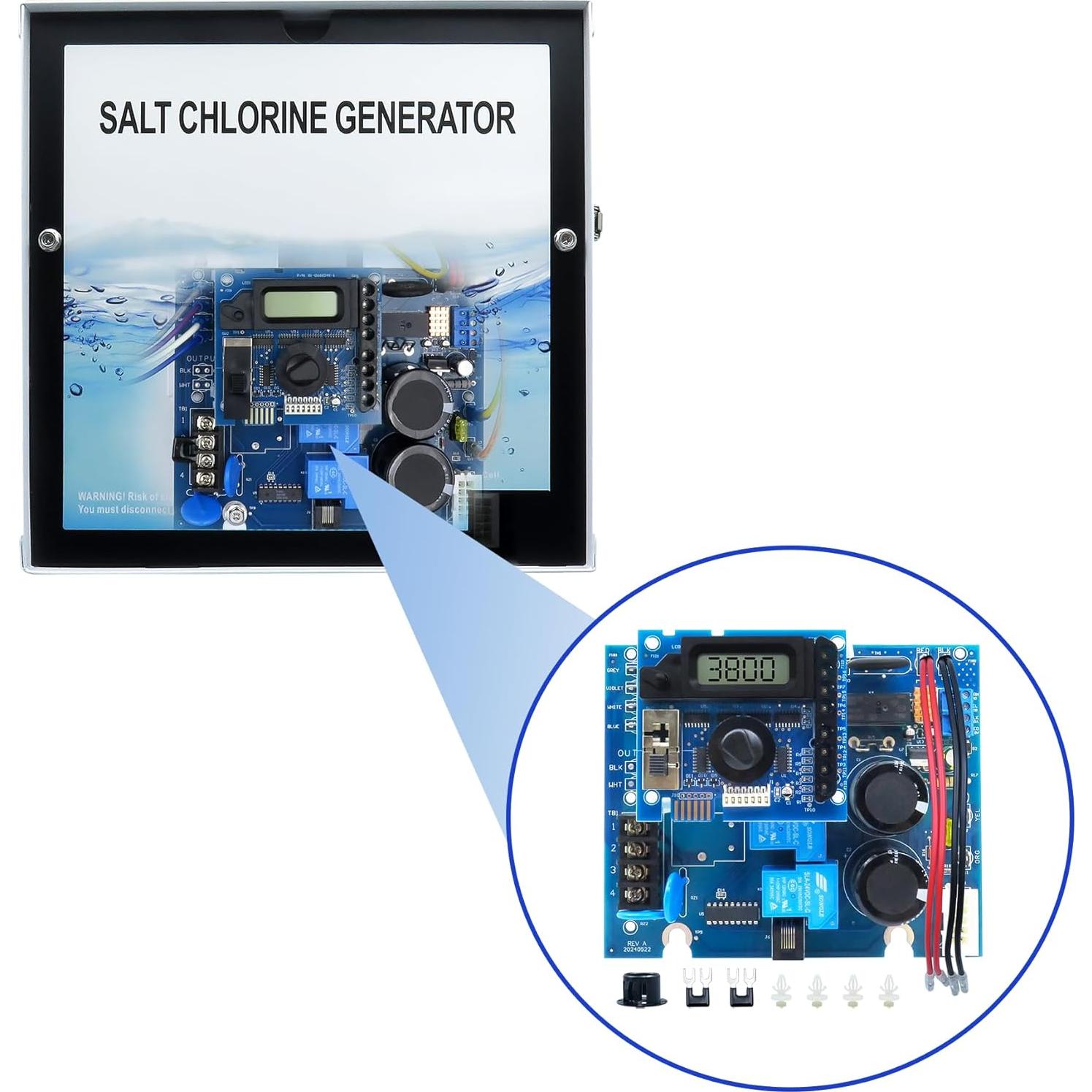 Placa de Circuito Principal y Visualización Hayward AquaRite