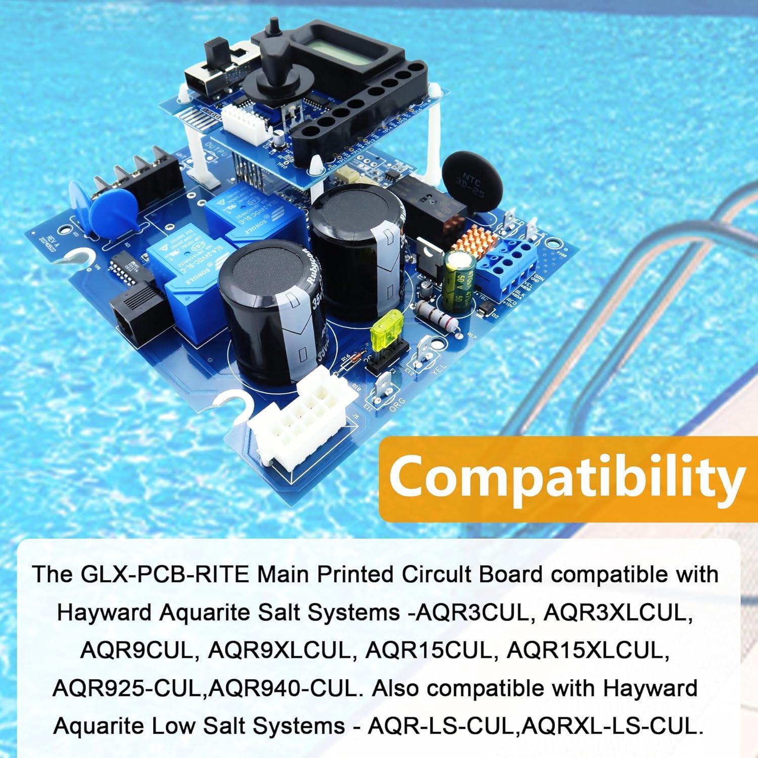 Placa de Circuito Principal y Visualización Hayward AquaRite