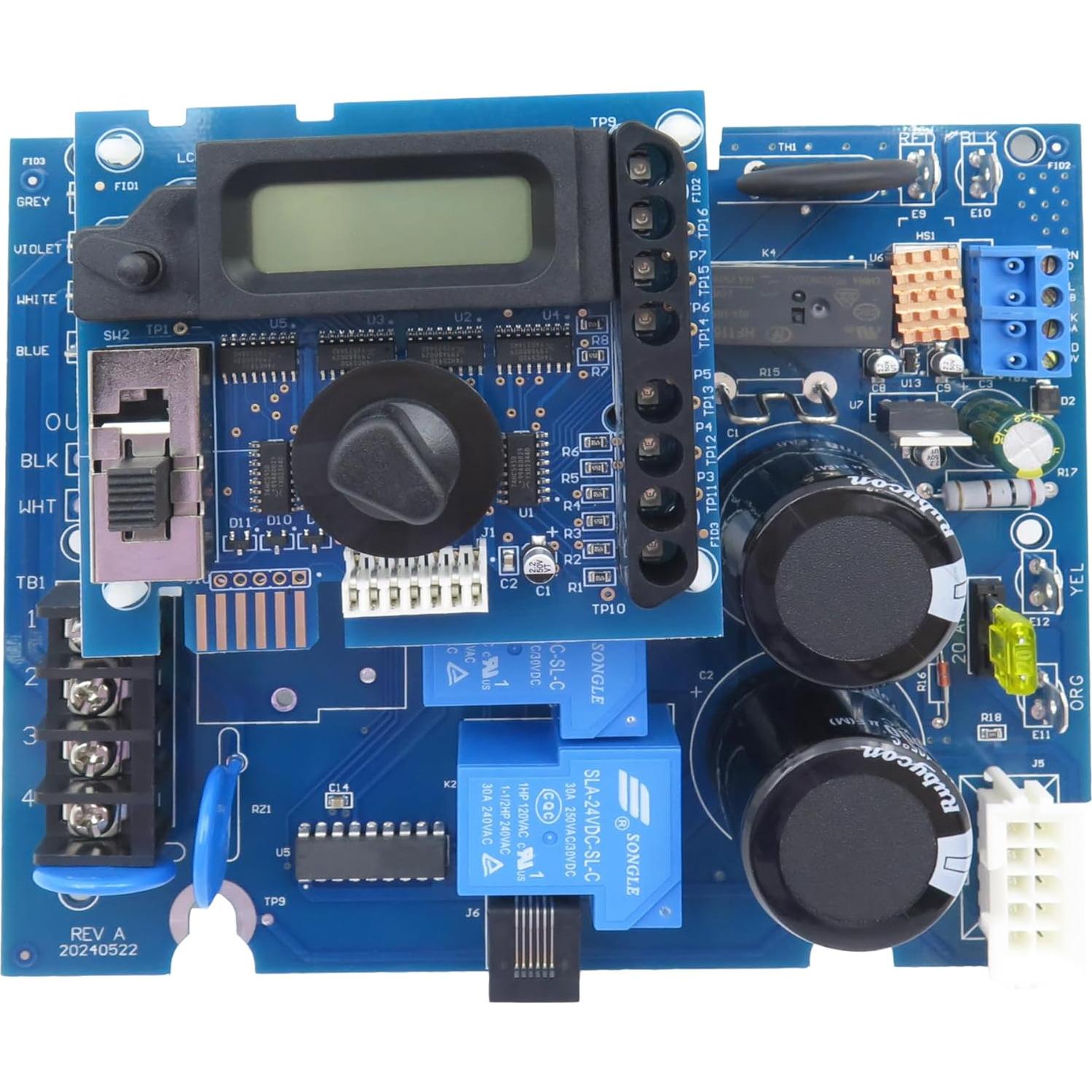 Placa de Circuito Principal y Visualización Hayward AquaRite