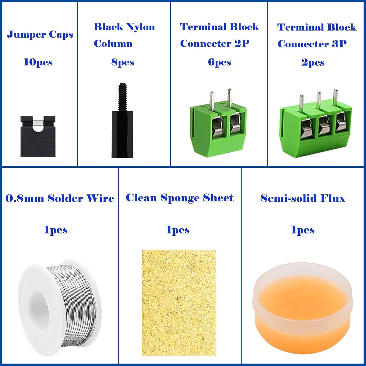 Kit de Prototipos PCB Tnisesm Doble Cara 5 Placas 2.54mm