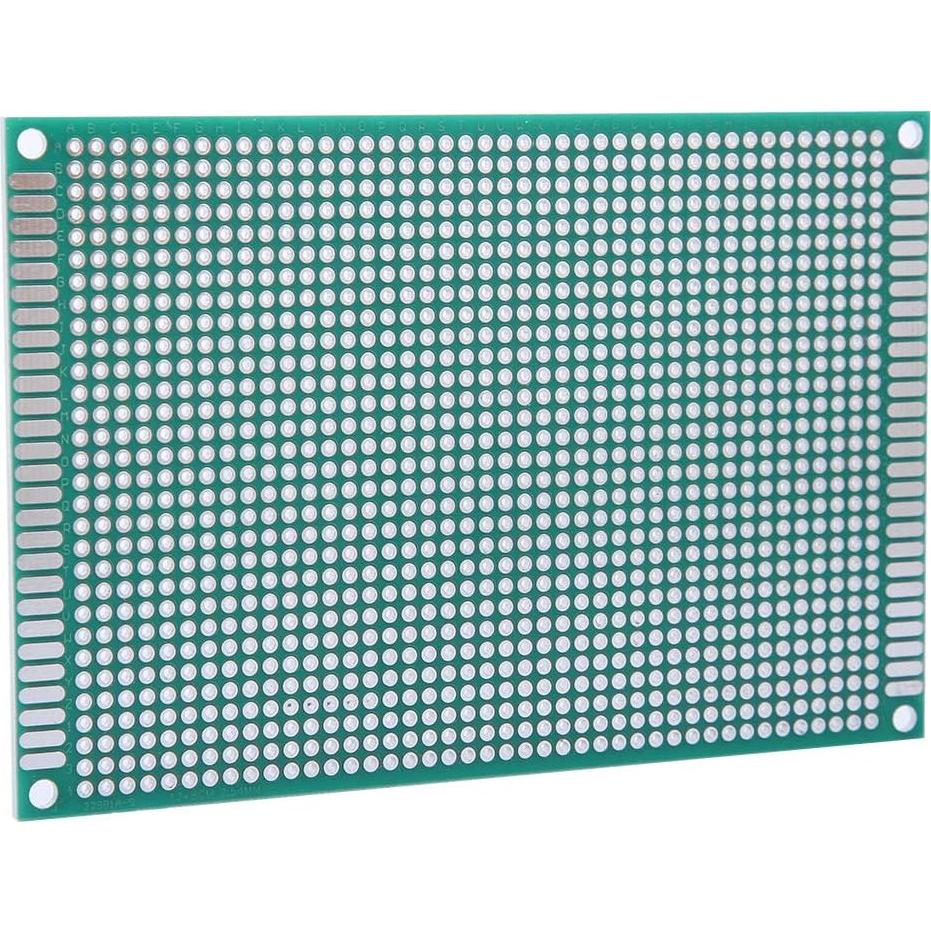 10 Placas de Circuito Impreso Doble Cara 8x12cm Yosoo