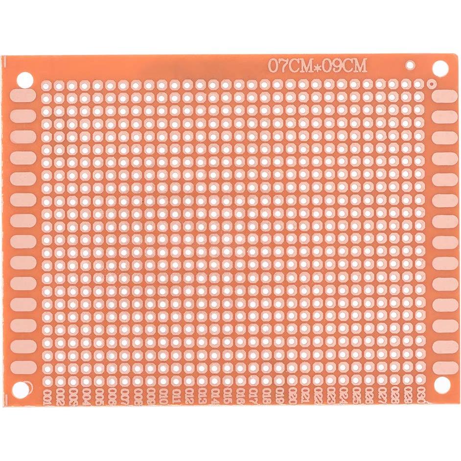 Placa de Circuito Universal Hyuduo 10 Pcs 9x7 cm para Soldadura DIY
