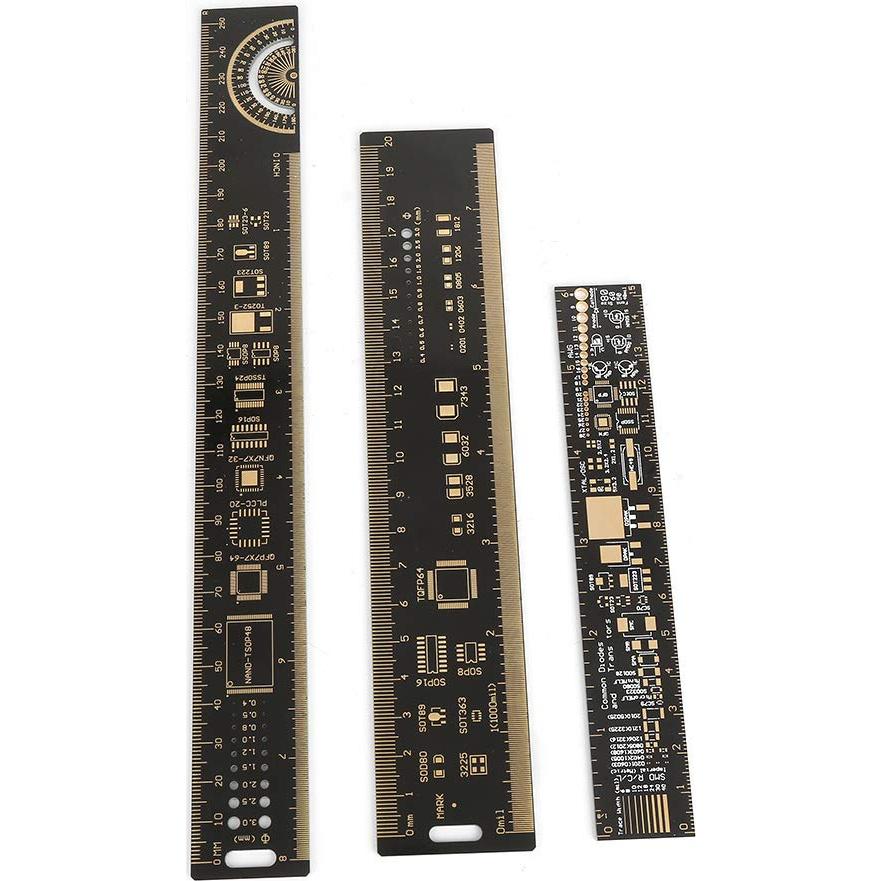 Regla Multifuncional PCB Vipxyc 15/20/25cm Alta Precisión