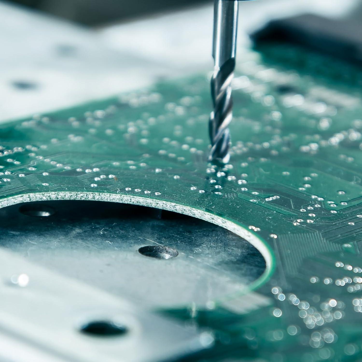 Brocas de PCB 2.3mm uxcell Carburo Tungsteno 10 Pcs