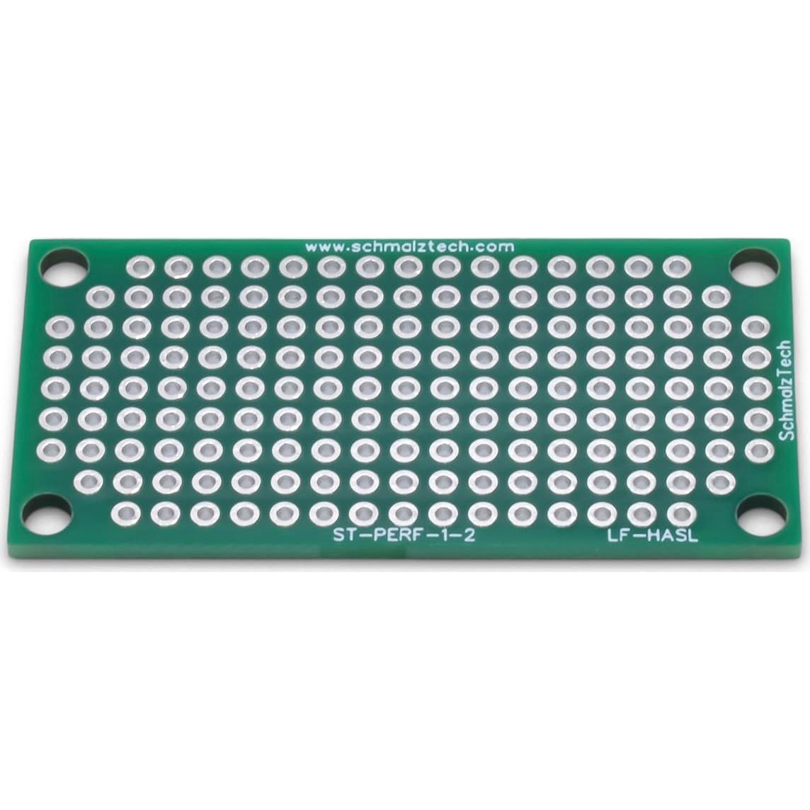Placa de prototipo PCB Doble Cara SchmalzTech 2.54x5.08cm 2p