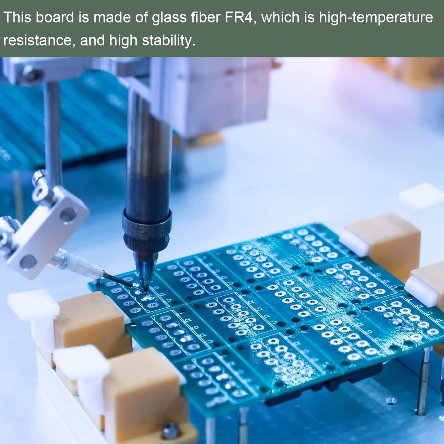 Placa PCB Universal YOKIVE FR-4 Verde 150x200mm para DIY