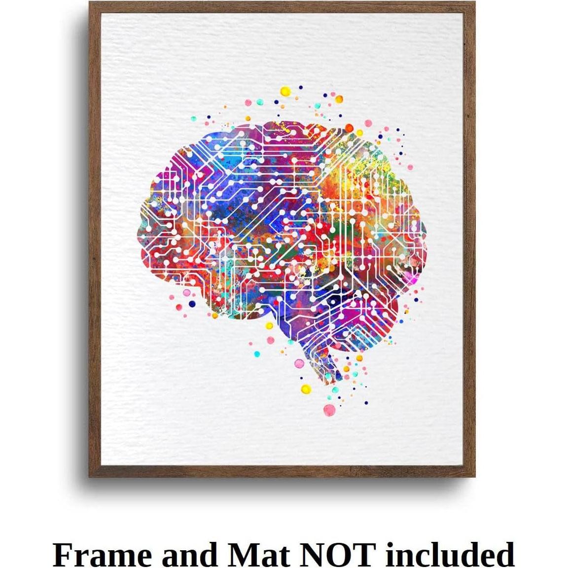 Arte Acuarela Sin Marco Dignovel Studios 28x36 cm Ciencia