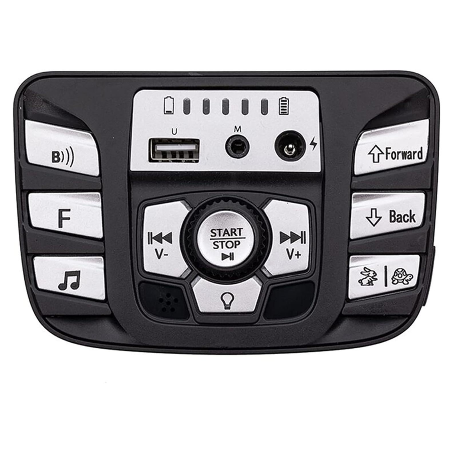 Panel Central PCB Multifuncional 12V Jiaruixin para Coche Infantil