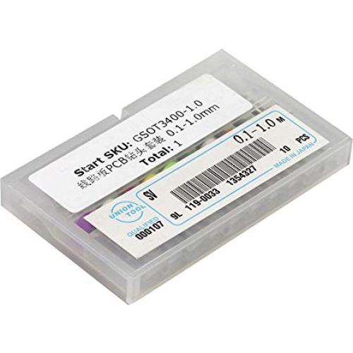 Juego de 20 Brocas Micro Twist 0.1-2.0mm para PCB Bestol