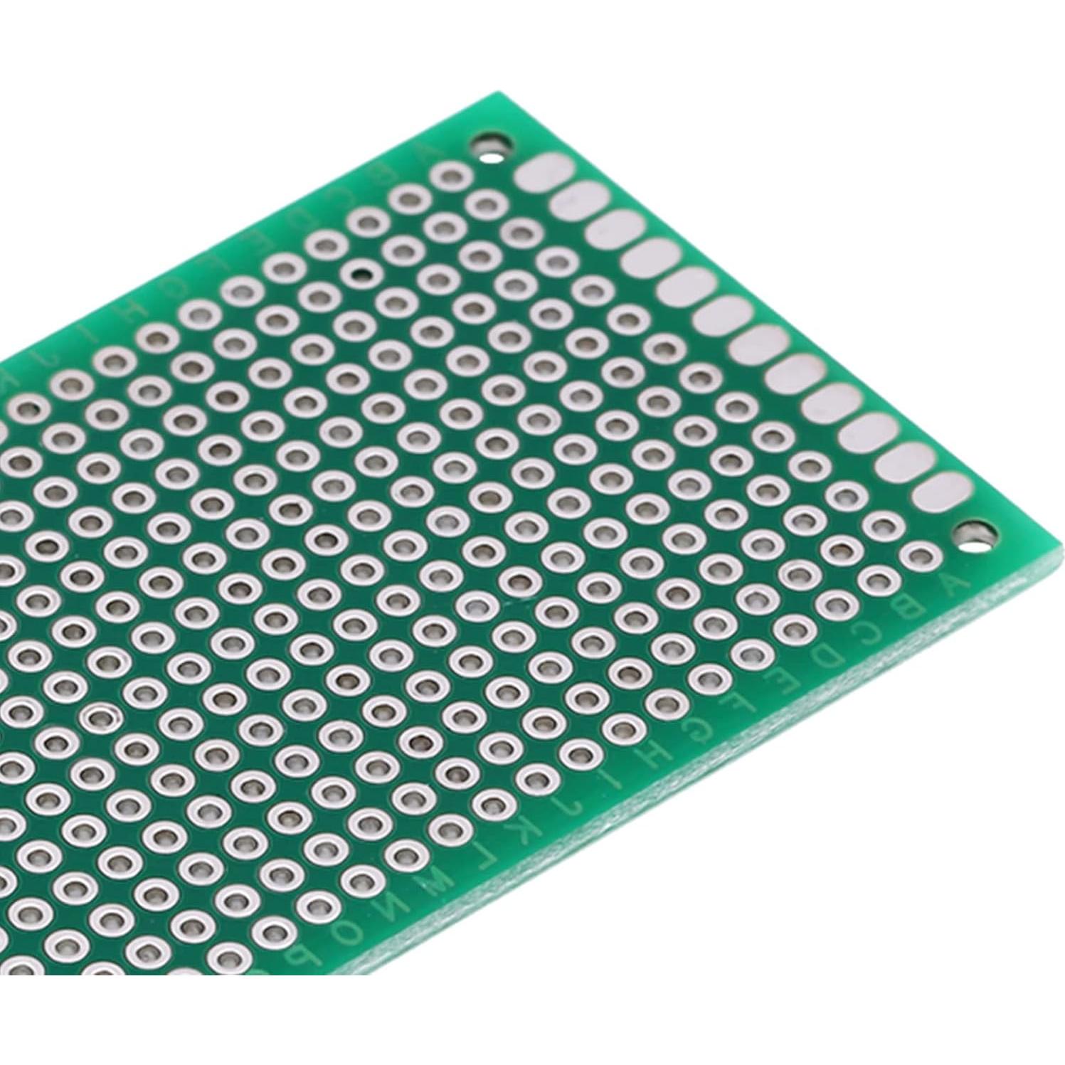 Placa de Circuito Universal 10 PCs 4x6cm Doble Cara DIY