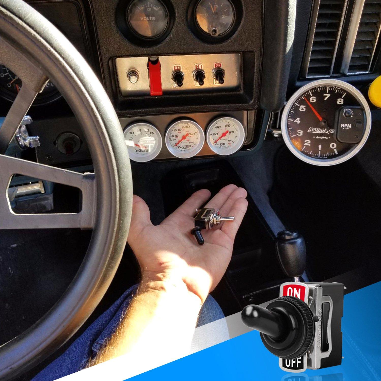 Interruptor de Palanca Nilight 90012E 15A 250V 5 Piezas