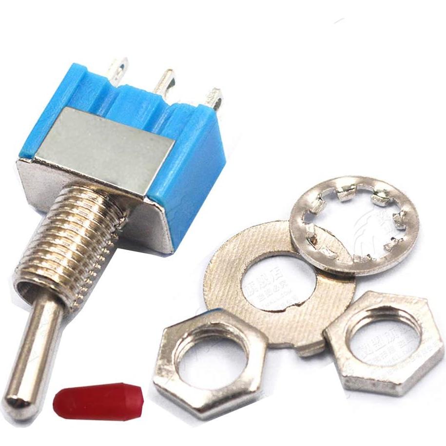 Interruptor de Palanca VONVOFF SPST 3A 250VAC Pre-cableado 10pcs