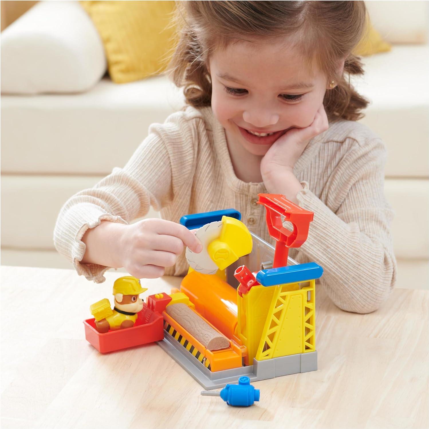 Taller de Rubble Spin Master con Arena Kinetica y Figura