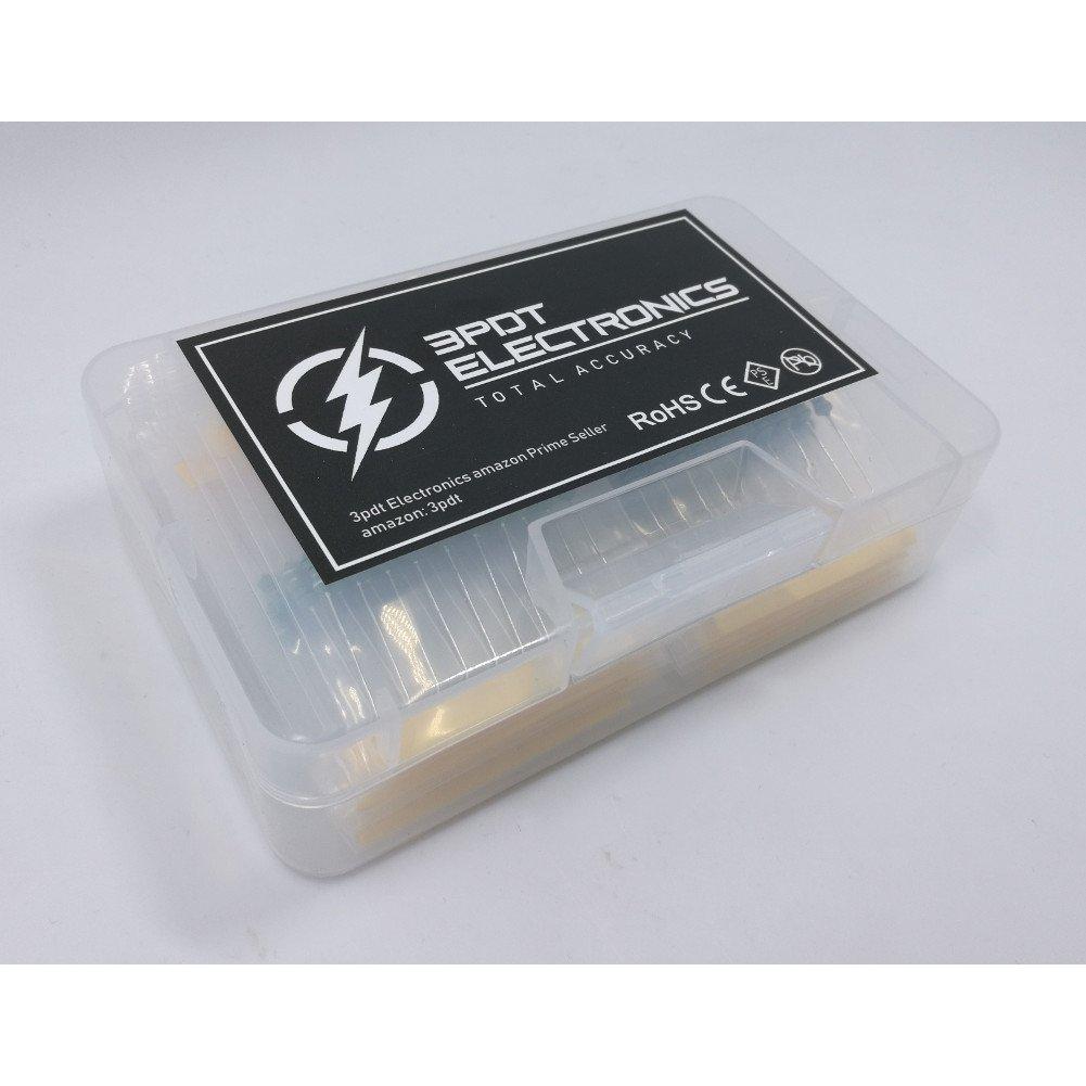 Inductores 200 pcs 3pdt 1uH a 4.7mH 0.5W Gran Surtido