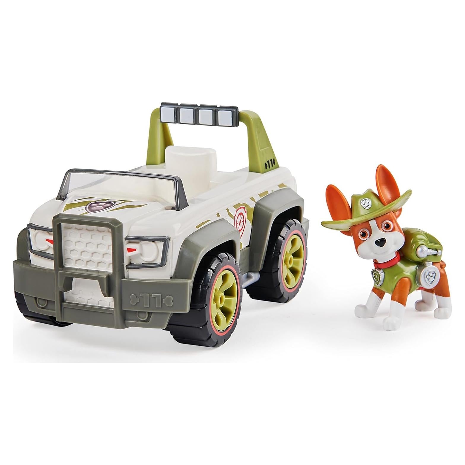 Vehículo Jungle Cruiser Tracker PAW Patrol con figura